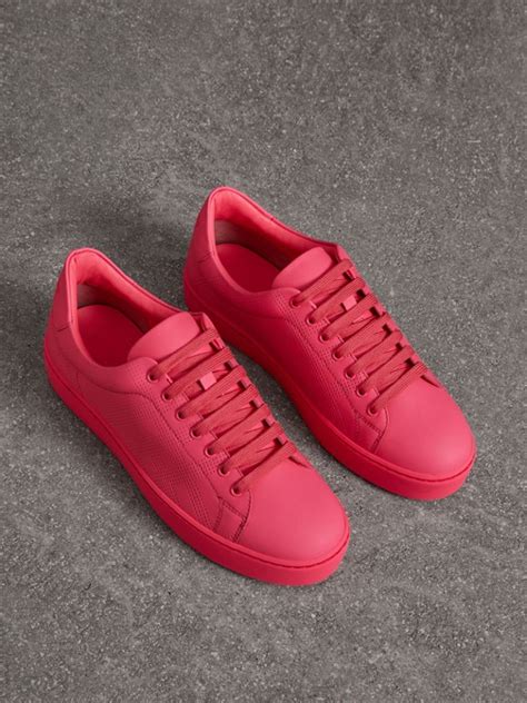 burberry sneakers neon pink|Women’s Burberry Pink Sneakers Shoes .